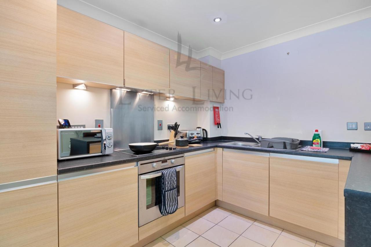 Ferienwohnung Lyter Living-The Foundry-Jericho-Oxford-Parking Included Exterior foto
